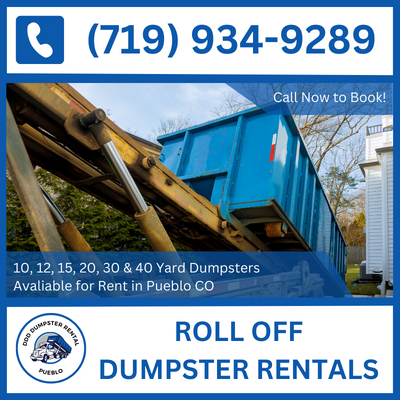 Fast Roll Off Dumpster Delivery in Pueblo, Colorado - Serving Pueblo County - DDD Dumpster Rental Pueblo

